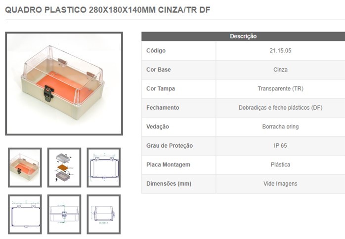 CAIXA RENGLAN IP65 211505